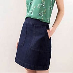 *LIKE NEW* Loft Jean Mini Skirt